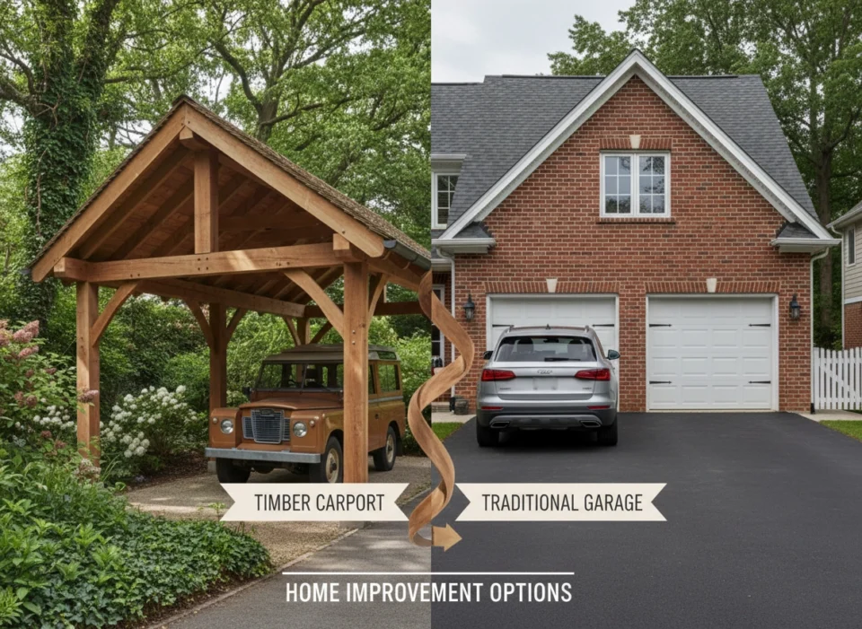 Timber Carports vs. Traditional Garages: Which Is Right for Your Home?