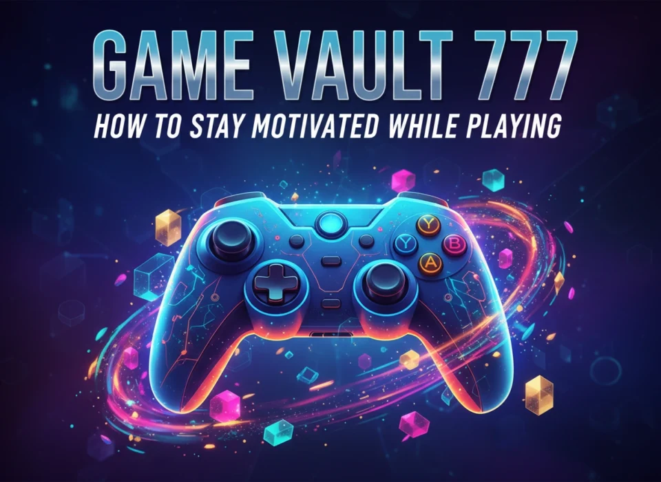 Game Vault 777: How to Stay Motivated While Playing
