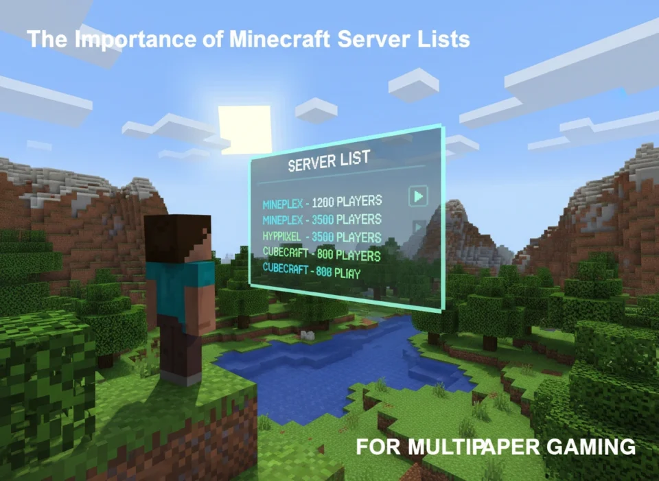 The Importance of Minecraft Server Lists for Multiplayer Gaming